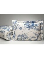 Kit Edredom Martin Queen Estampado + Lençol 07 Peças - Palha