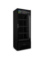 Expositor De Bebidas All Black Vb52ah Metalfrio Refrigerador 557 Litros Preto 220v