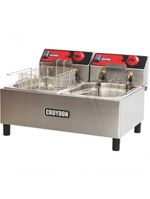 Fritadeira Elétrica óleo Croydon 2x 4,5 Litros FC2B  Fritadeira Elétrica 2 Cestos 220v