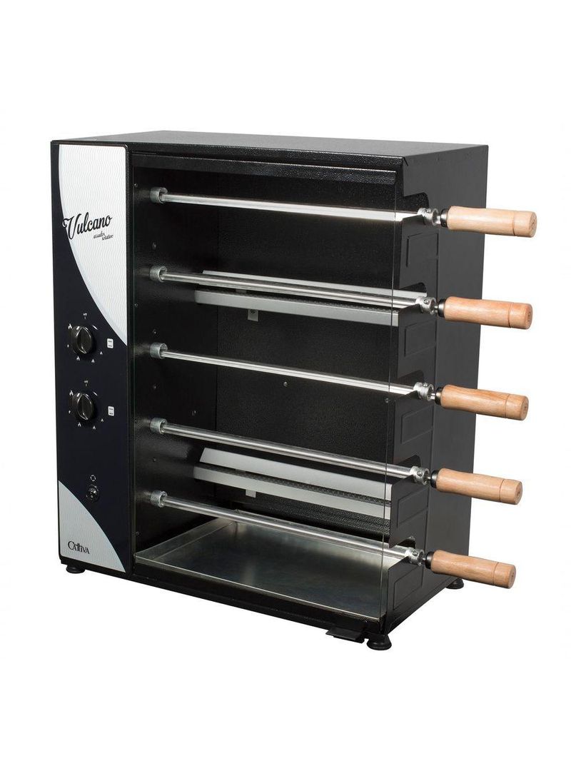 Churrasqueira Assador 5 Espetos 56 Cm Gás Gn Bivolt Arke