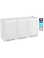 Armário de Cozinha de Aço Aéreo Telasul Topázio Branco