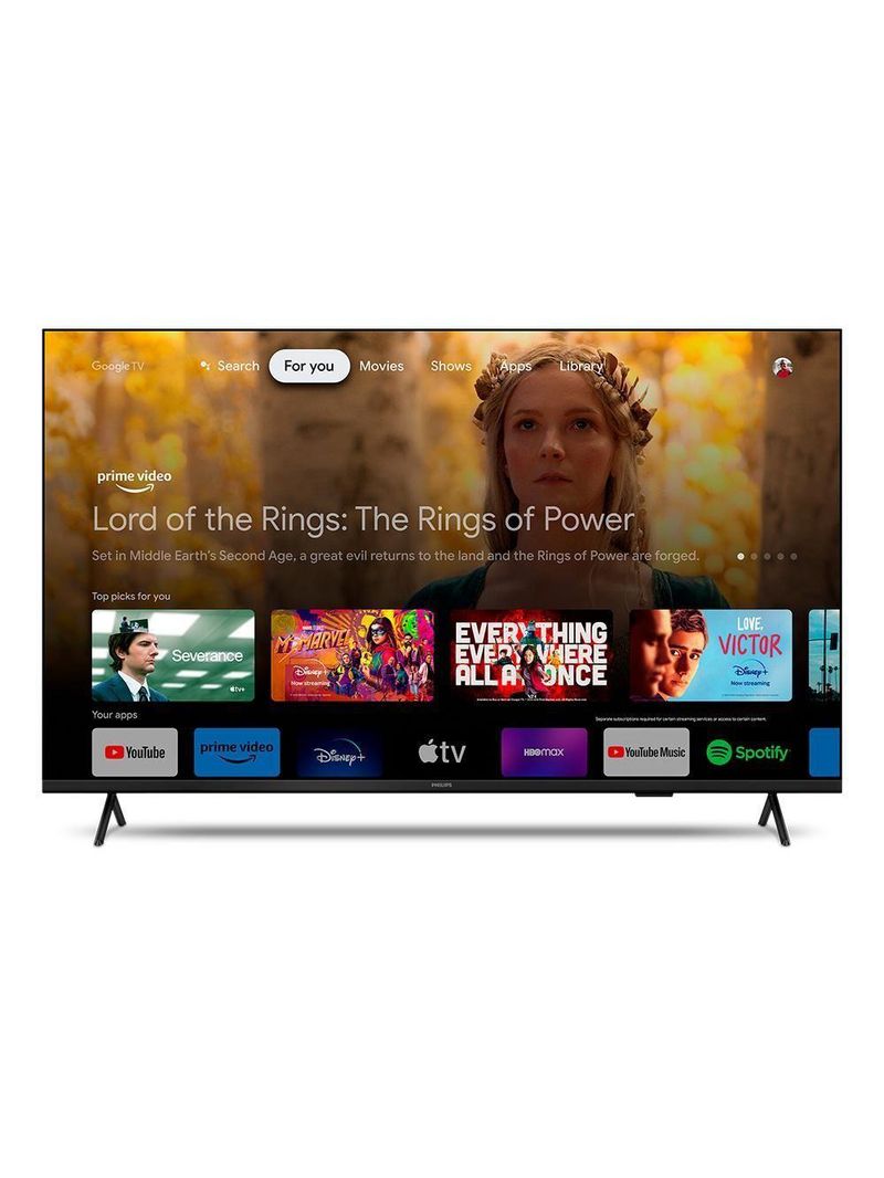 Smart Tv Philips Led 50" 4k Uhd Pug7408/78 Google Tv, Wi-fi E Bluetooth Integrados