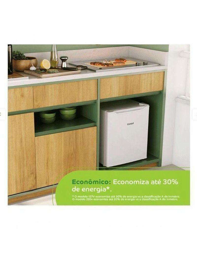 Frigobar Compacto Cycle Defrost CRC04ABANA 47L Branco Consul 110V