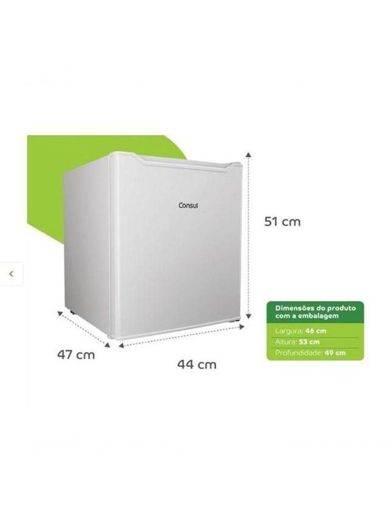 Frigobar Compacto Cycle Defrost CRC04ABANA 47L Branco Consul 110V