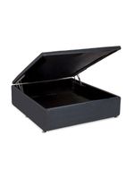 Cama Box Baú Casal Universal Courano Gray (138x188x35) - Ortobom