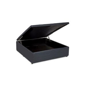 Cama Box Baú Casal Universal Courano Gray (138x188x35) - Ortobom