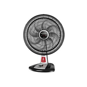Ventilador De Mesa Mondial Turbo 8 Pás 40 Cm Repelente Líquido Vtx-40-8p-rl Vent 40cm-220v-preto/prata
