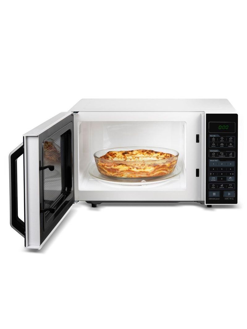 Forno Micro-ondas Midea 27 Litros 800W Branco E Preto MXSA27P2 220V