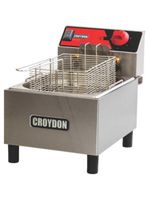 Fritadeira Elétrica óleo 4,5 Litros Croydon FC1B Fritadeira Elétrica 1 Cesto 110v