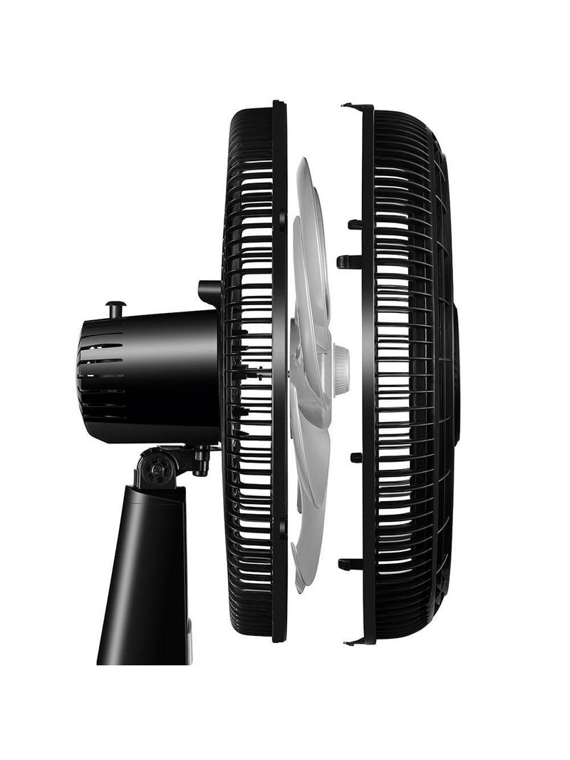 Ventilador De Coluna Mondial Turbo Vtx-40c-8p 127v Preto/Prata