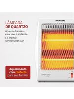 Aquecedor Quartzo Comfort Air III Mondial 220V