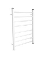 Toalheiro Térmico 2 Toalhas Com Fio Lado Esquerdo Classic Duo02b Toalheiro Duplo Branco Bivolt