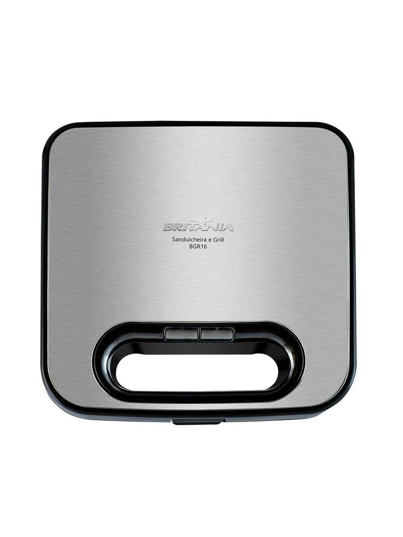 Sanduicheira E Grill Britânia BGR16 2 Em 1 Redstone 750W 220V