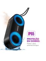 Caixa Som Speaker Aiwa Bluetooth Luzes Mini Aws-sp-01