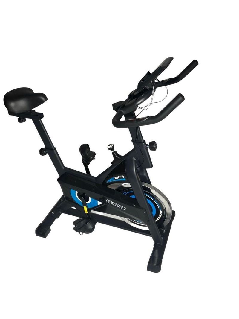 Bicicleta Spinning Residencial Winner Fitness WSP 290 – Preto + Azul