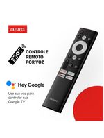 Smart TV AIWA 75” GOOGLE TV 4K Comando de voz Dolby Vision&Atmos AWS-TV-75-BL-01-G