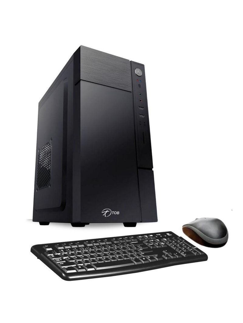 Computador Tob Intel Core I5 Com Ssd 480gb Memória 8gb Teclado E Mouse  Windows 10 Pro Trial Desktop