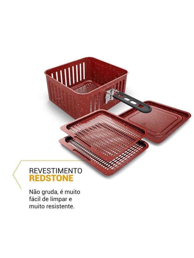 Air Fryer Oven Philco 15L Painel Digital PAF15A 110V