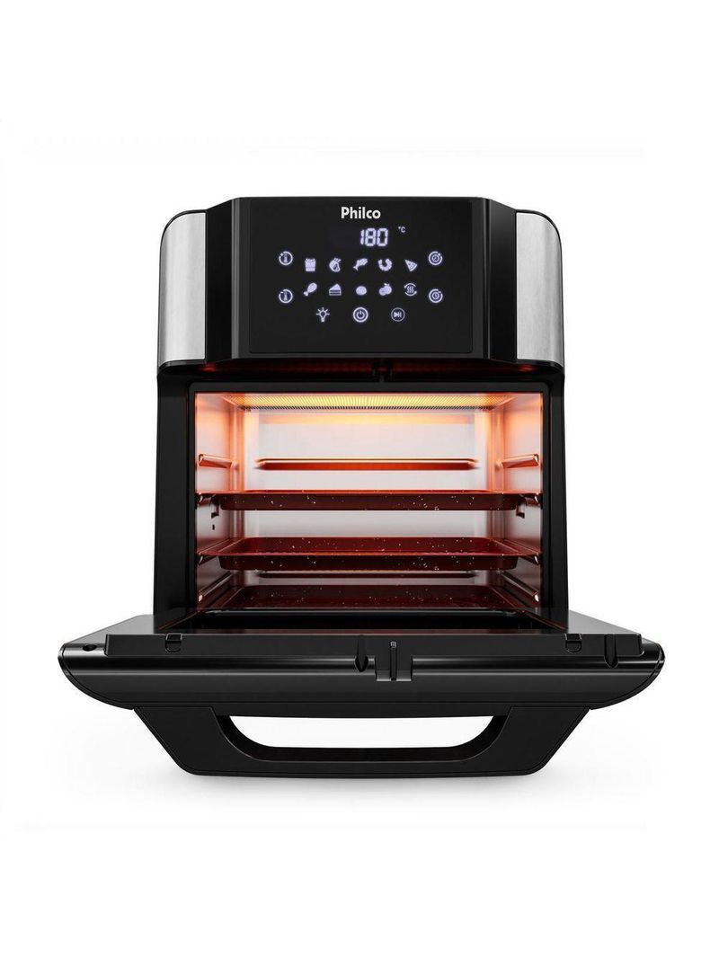 Air Fryer Oven Philco 15L Painel Digital PAF15A 110V