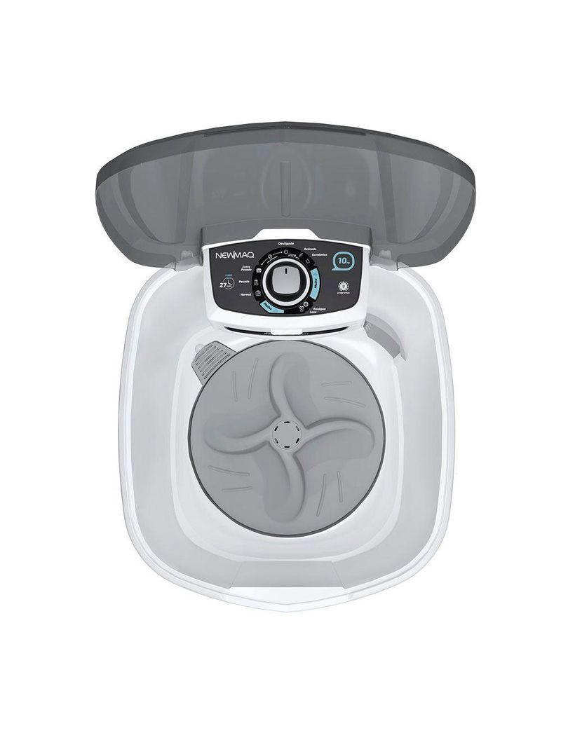 Tanquinho Semiautomático 10kg Newmaq Branco 110V