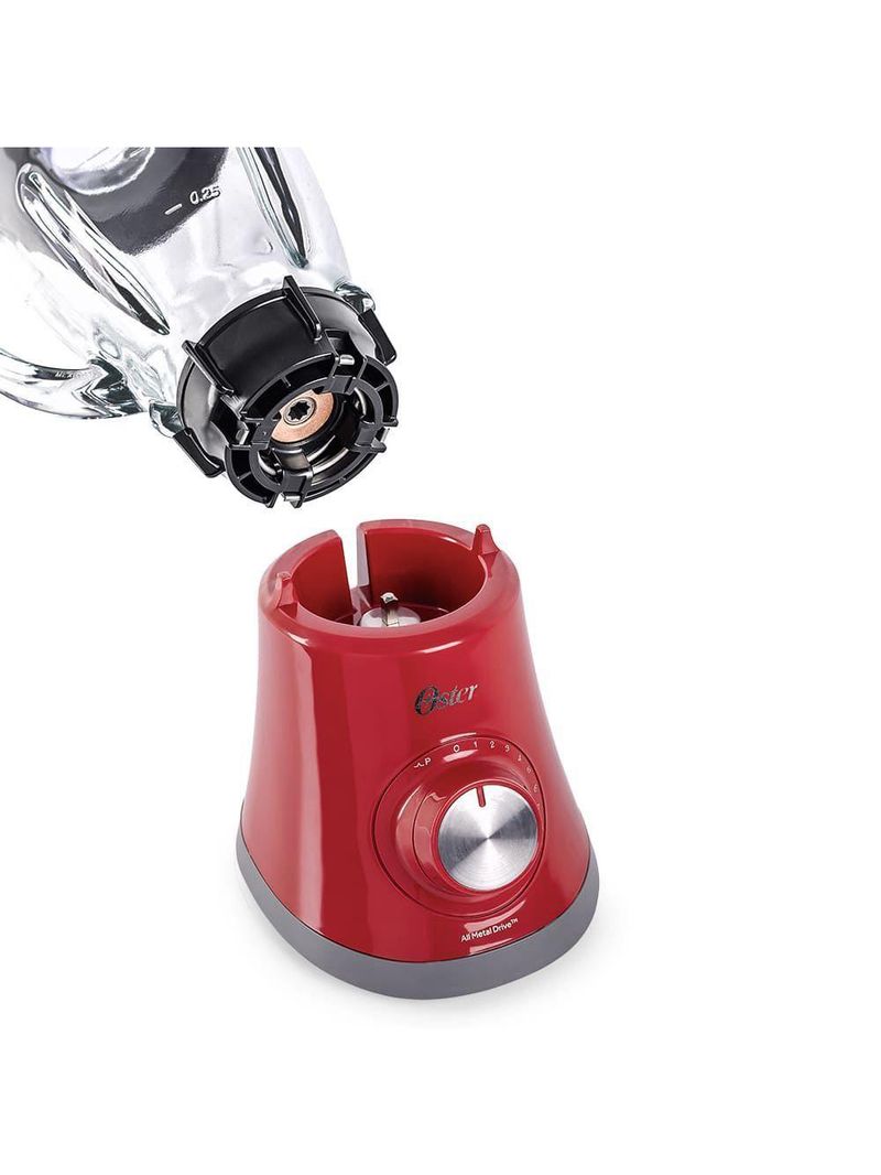 Liquidificador Oster Super Chef Vermelho 1,25L – BLSTMG-RR8 (220V)