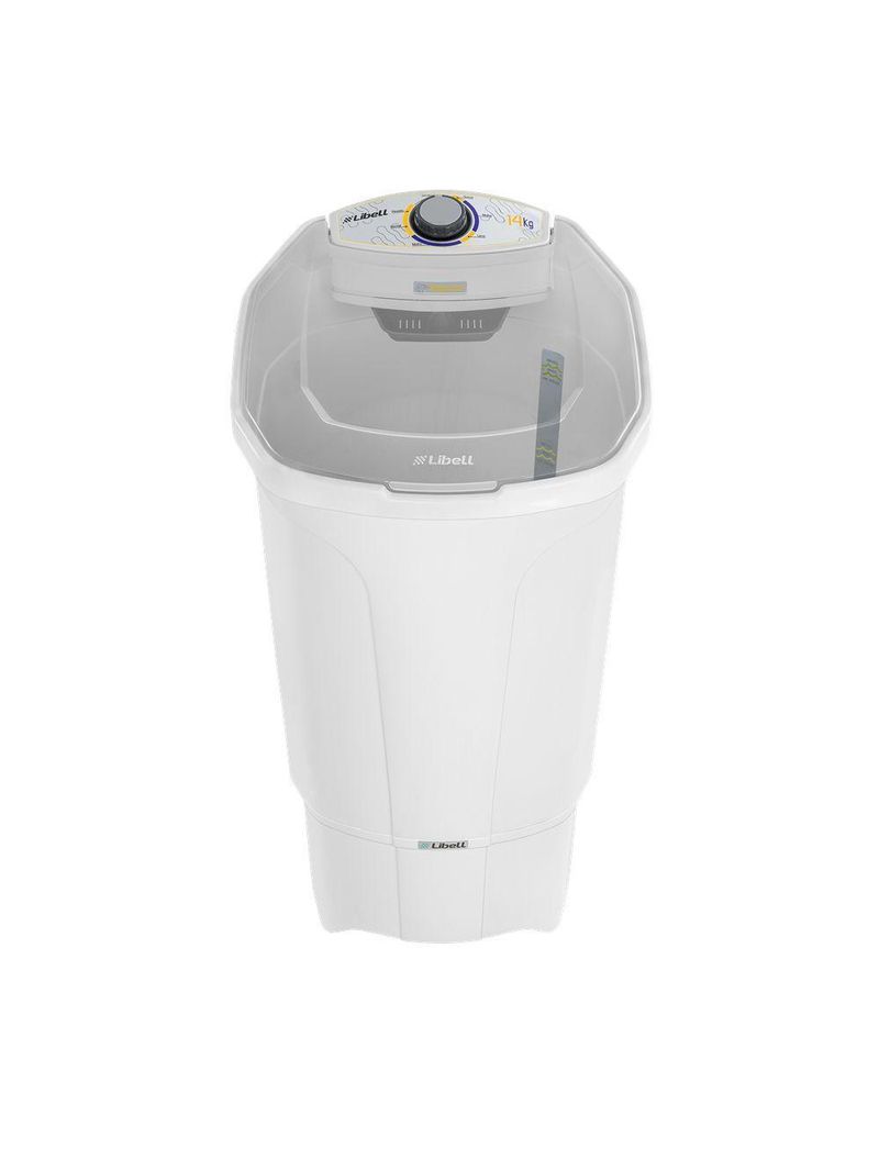 Tanquinho Libell 14Kg com Lavagem por Turbilhonamento Branca 220V