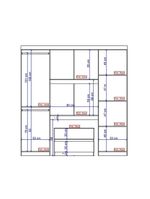 Guarda Roupa Solteiro 6 Portas 2 Gavetas Porto Carraro Freijó