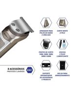 Aparador de Pelos Philco Multigroom 8 em 1 5W PAP16 Bivolt