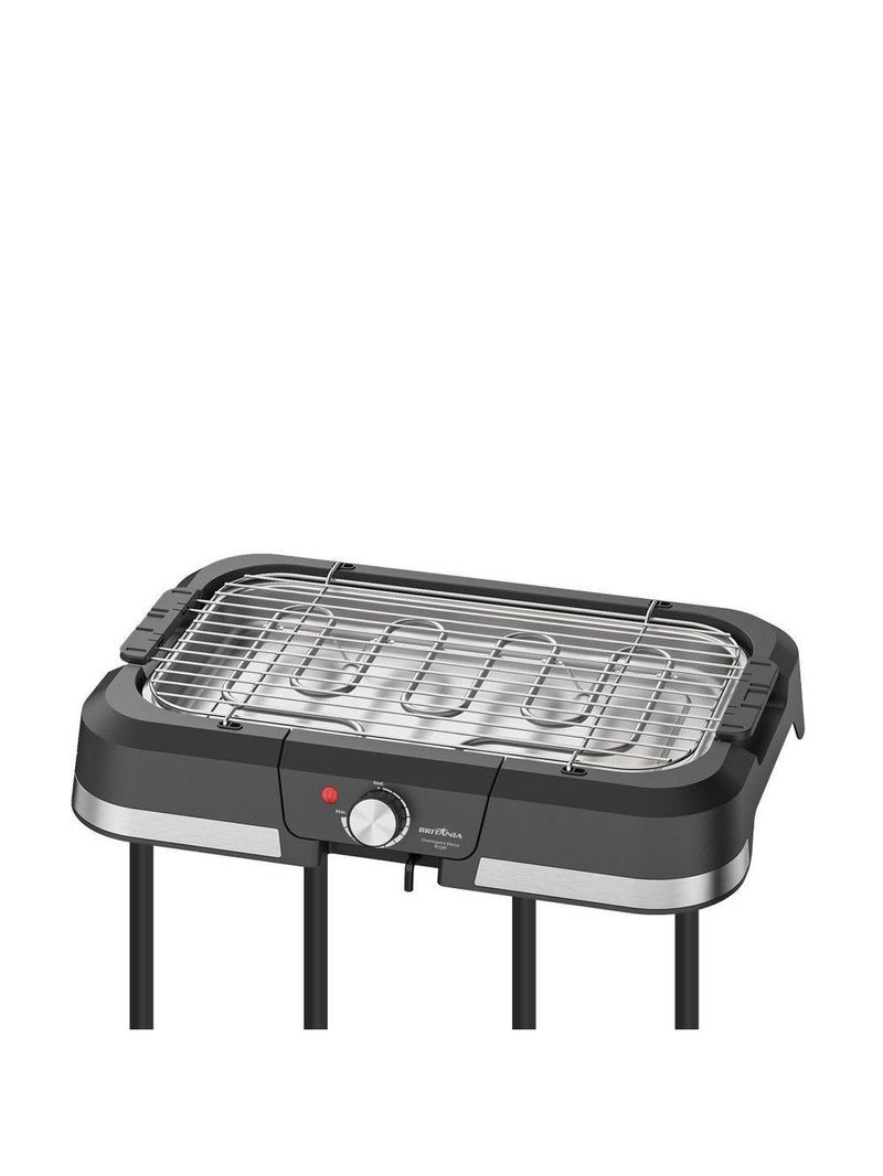 Churrasqueira Elétrica Britânia BCQ90 Com Suporte 1500W 220V