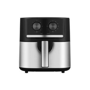 Fritadeira Air Fryer Midea Cyclone 5,5L - 220V - Preto e Inox