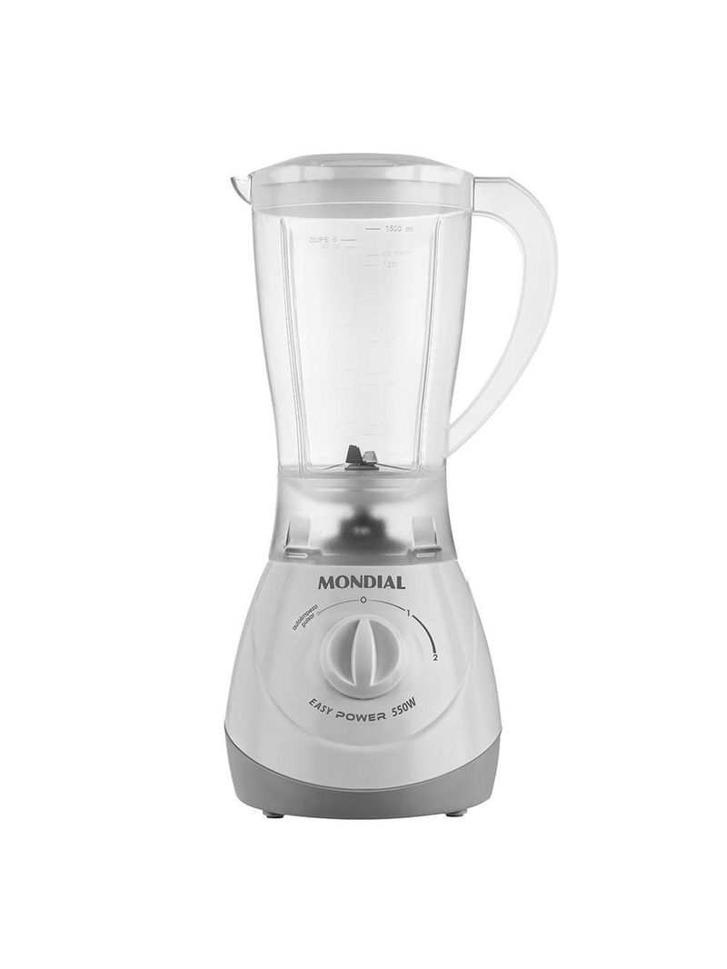Liquidificador Mondial 1,5L Easy Power 550W L-550-W – 127V