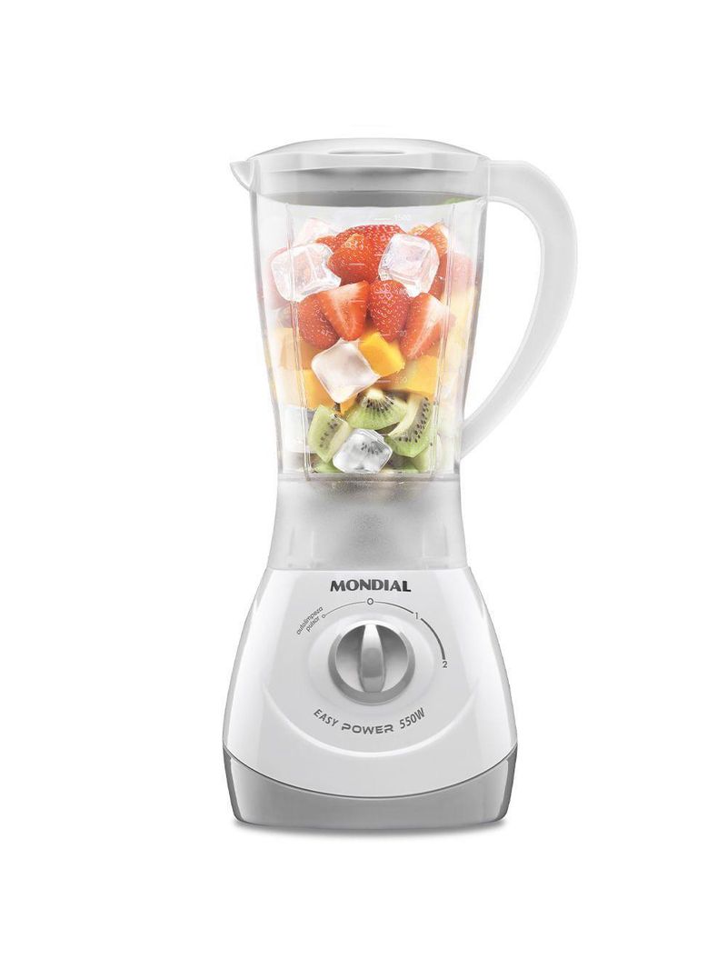 Liquidificador Mondial 1,5L Easy Power 550W L-550-W – 127V