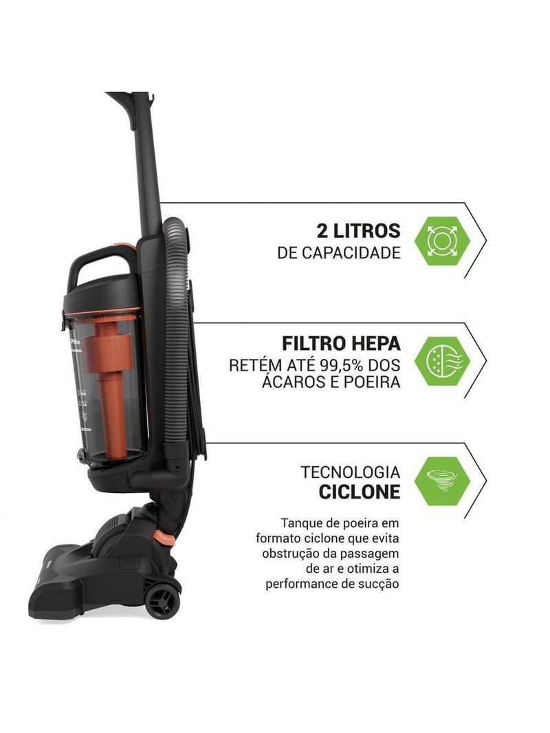 Aspirador de Pó Vertical Philco 2000W 2L PASE30 220V