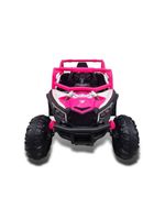 Quadriciclo Utv Carro Elétrico Bang Toys Infantil 12v R3 Com Controle Remoto Rosa