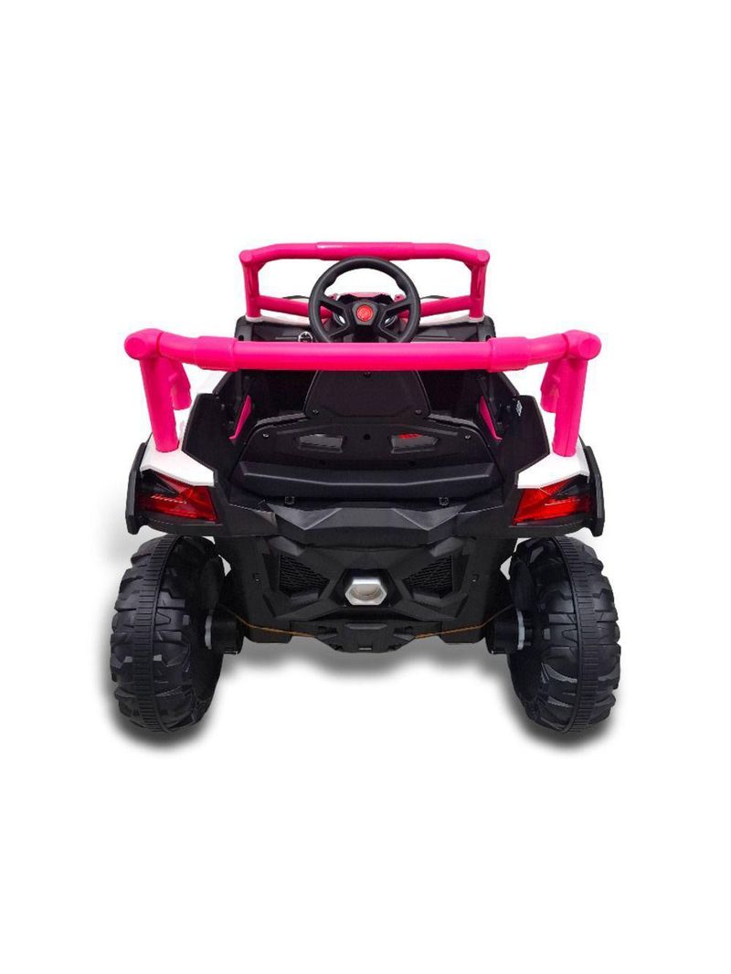 Quadriciclo Utv Carro Elétrico Bang Toys Infantil 12v R3 Com Controle Remoto Rosa