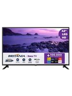 Smart 42” Britânia BTV42G6FR2CP Roku Bivolt