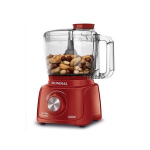Mini Processador Turbo Pratic Mondial MP-16-R – 220V Vermelho