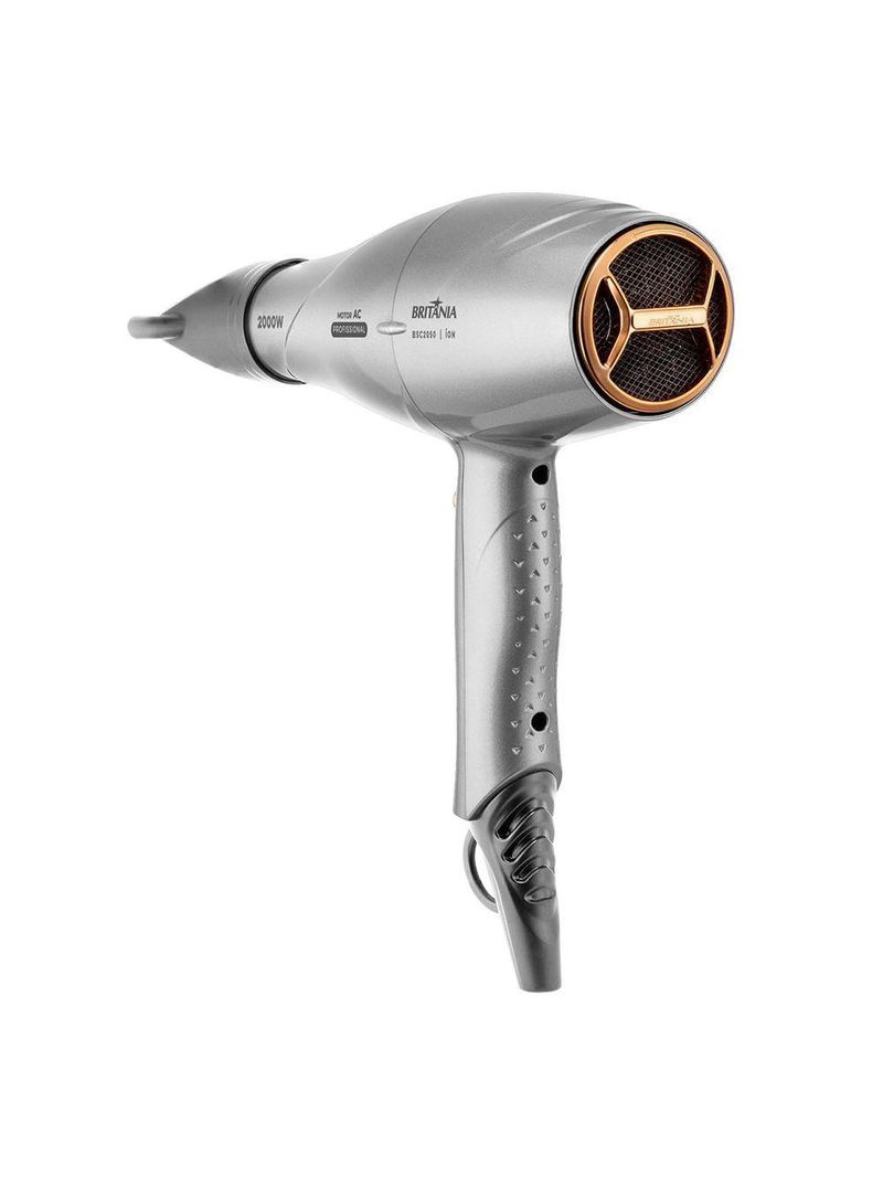 Secador de Cabelos Britânia BSC2050 Motor Profissional 2000W 110V