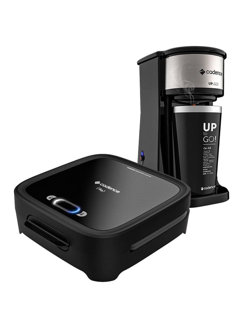 Kit Click Cadence - Sanduicheira e Cafeteira To Go - 127V
