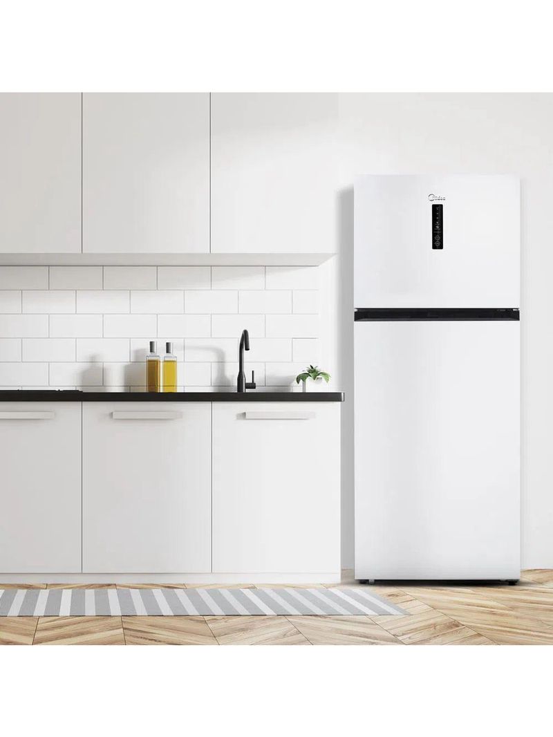 Geladeira Frost Free Midea MD-RT645MTA011 Duplex 463L Slim Branca 110V