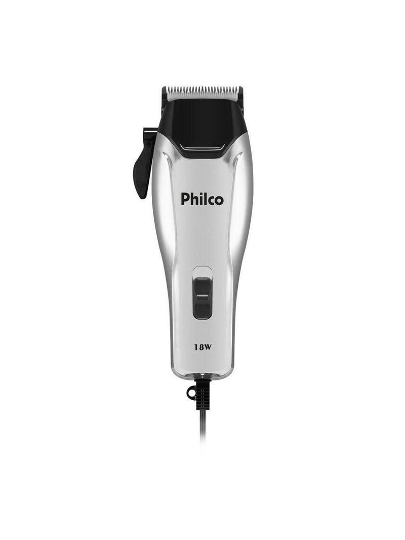 Cortador De Cabelos Philco 9 Acessórios 4 Pentes PCR04 110V