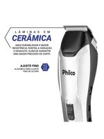 Cortador De Cabelos Philco 9 Acessórios 4 Pentes PCR04 110V