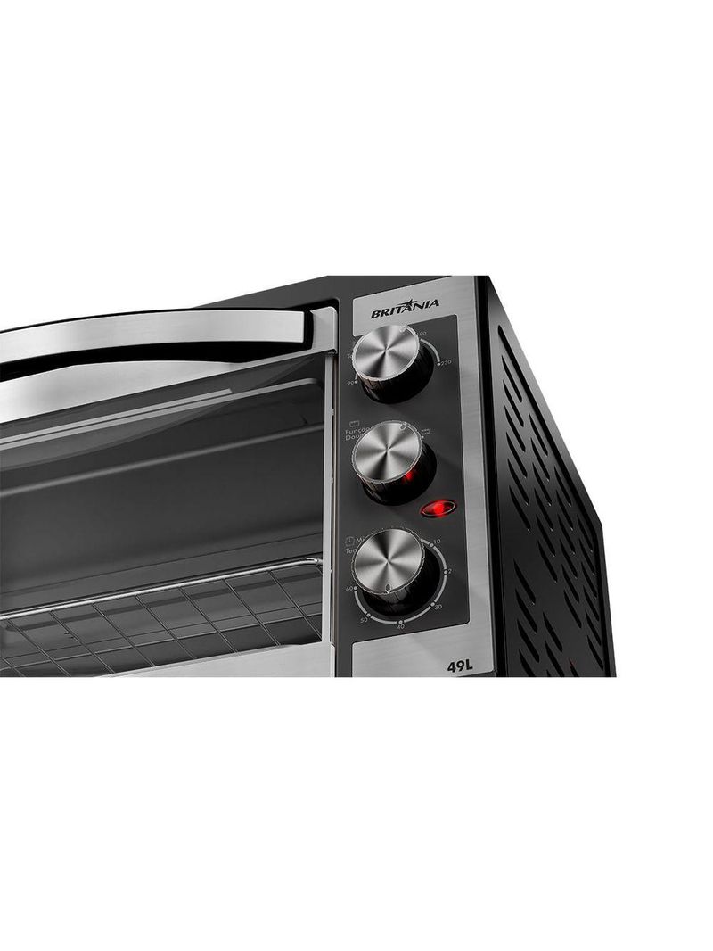 Forno Elétrico 49L Britânia BFE49 Dupla Resistência 110V