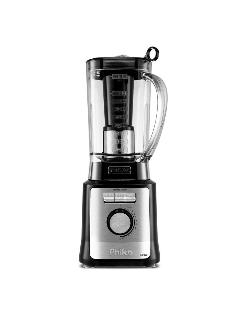 Liquidificador Philco PLQ1600P Easy Smart Turbo 3L 1200W 110V