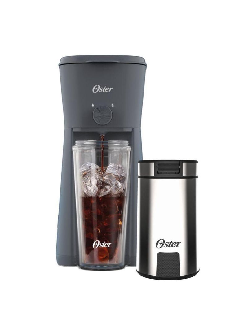 Kit Café Gelado – Cafeteira Iced Coffee e Moedor de Café Oster – 127V