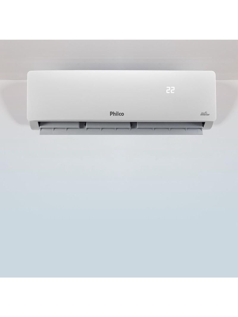 Ar Condicionado Split Philco Hi Wall Inverter 9000 Btu/h Quente E Frio Monofásico Branco PAC9QC 220V