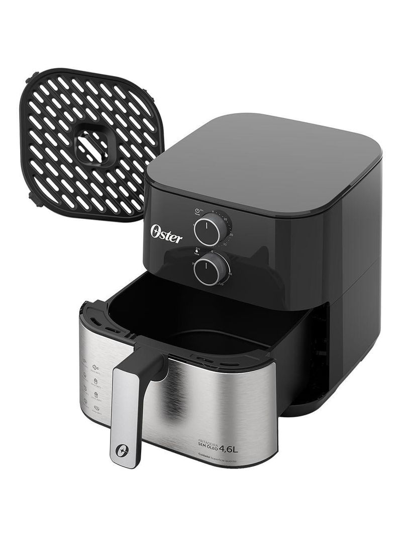 Kit Black Inox Oster – Fritadeira, Liquidificador e Torradeira – 220V