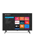 Smart TV AOC Roku 32 DLED HD Dolby Audio 32S5045/78G Preto Bivolt