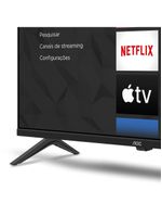 Smart TV AOC Roku 32 DLED HD Dolby Audio 32S5045/78G Preto Bivolt