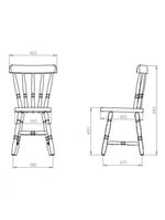 Conjunto 2 Cadeiras de Jantar Piratini Mel | Viero